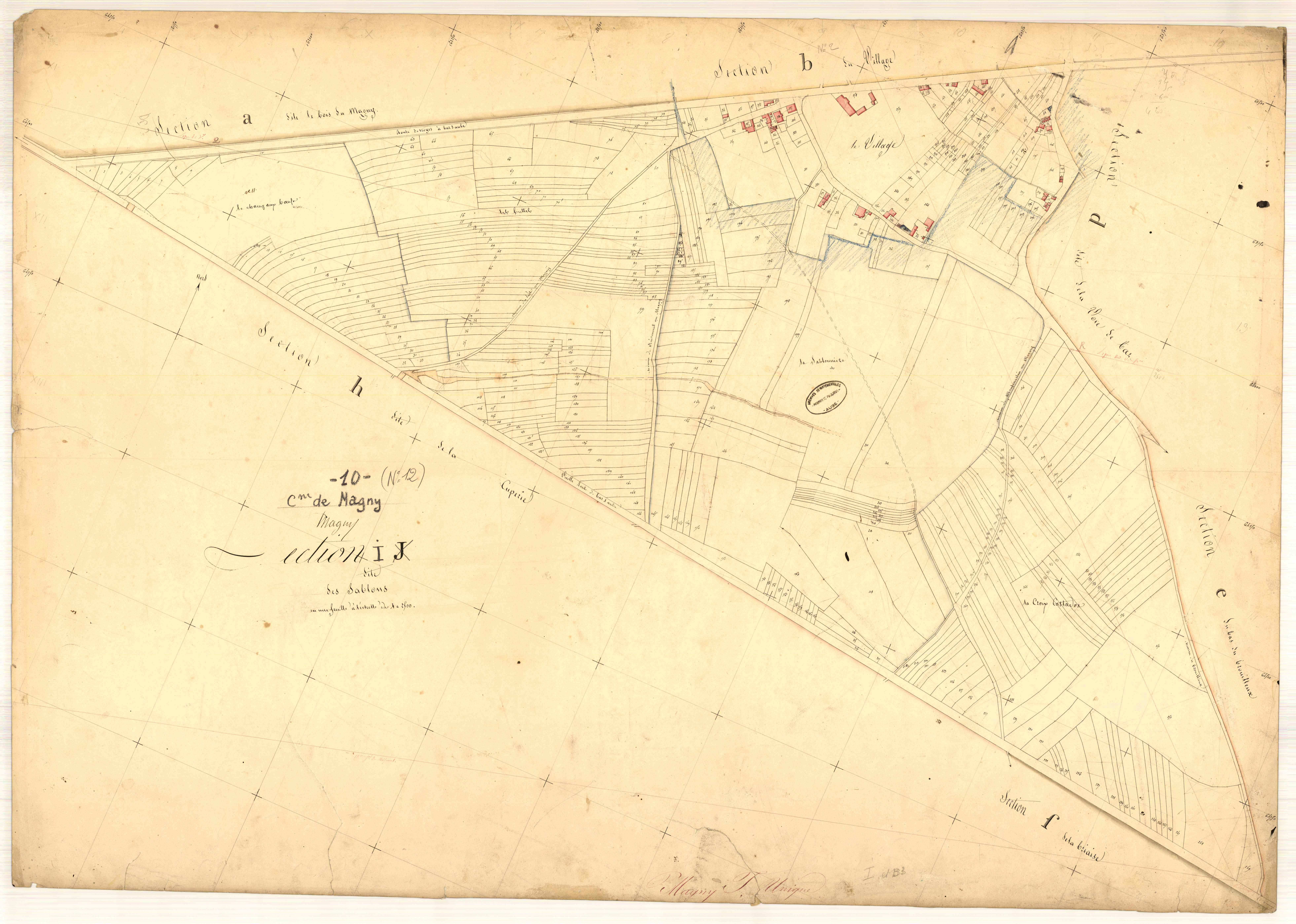 Magny-Fouchard, section I dite des Sablons