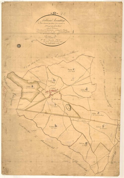 Magny-Fouchard, tableau d'assemblage