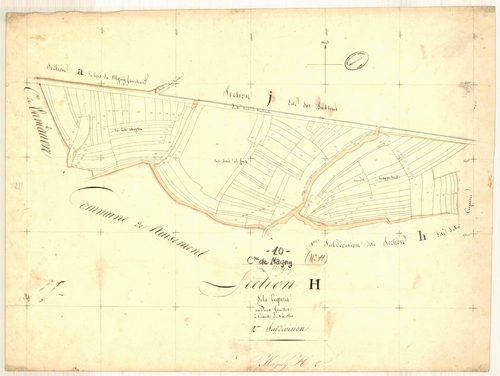 Magny-Fouchard, section H dite de la cuperie, feuille n° 2