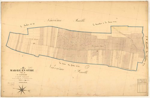 Maraye-en-Othe, section A dite de Champcharme, feuille n° 8