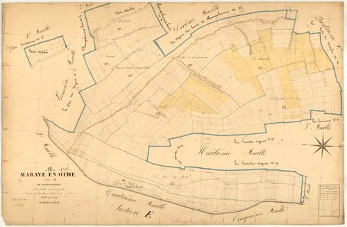 Maraye-en-Othe, section A dite de Champcharme, feuille n° 9