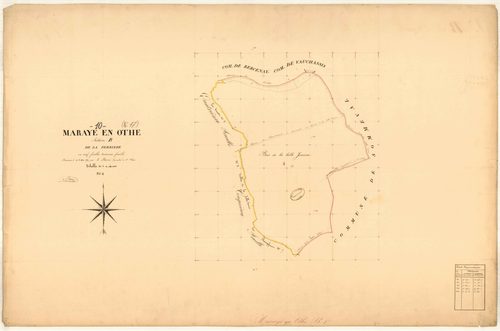 Maraye-en-Othe, section B dite de la perrière, feuille n° 3