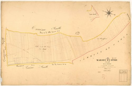 Maraye-en-Othe, section B dite de la perrière, feuille n° 5