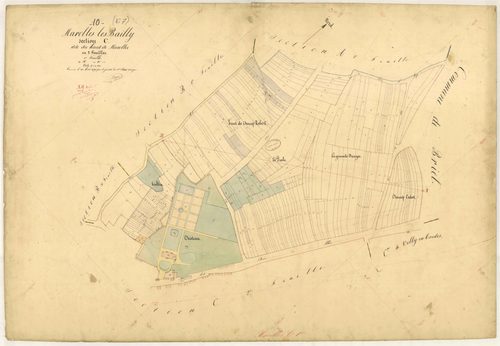 Marolles-les-Bailly, section C dite du Haut de Marolles, feuille n° 1, parcelles n°1-236