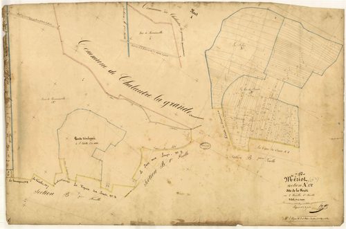Le Mériot, section A dite de la Forêt, feuille n° 1