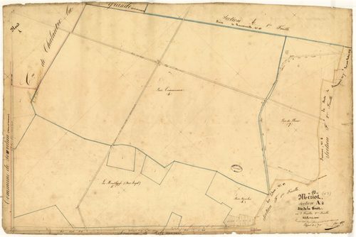 Le Mériot, section A dite de la Forêt, feuille n° 2