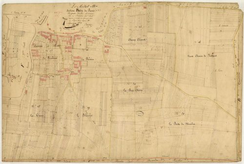 Le Mériot, section B dite du Plessis, feuille n° 3
