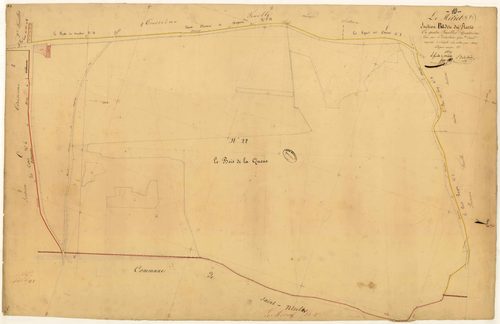 Le Mériot, section B dite du Plessis, feuille n° 4