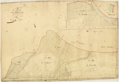 Le Mériot, section C dite des Caves, feuille n° 4