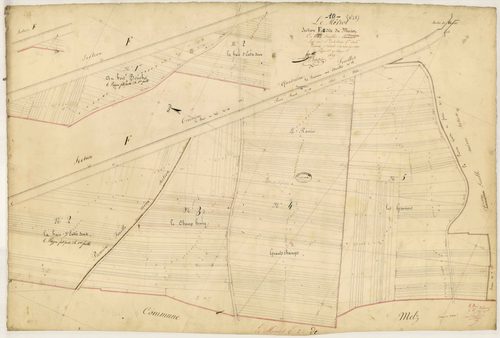 Le Mériot, section E dite du Mériot, feuille n° 2