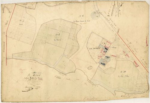 Le Mériot, section E dite du Mériot, feuille n° 3