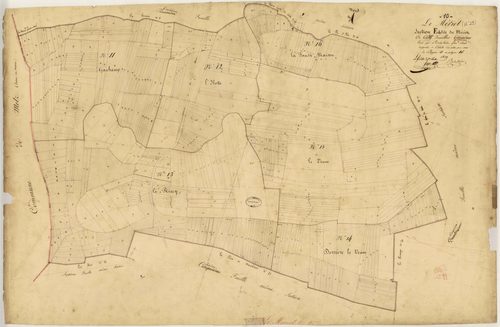Le Mériot, section E dite du Mériot, feuille n° 4