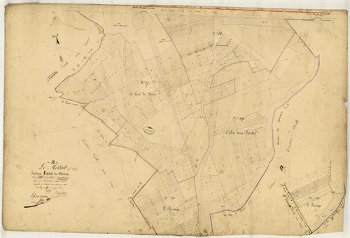 Le Mériot, section E dite du Mériot, feuille n° 5