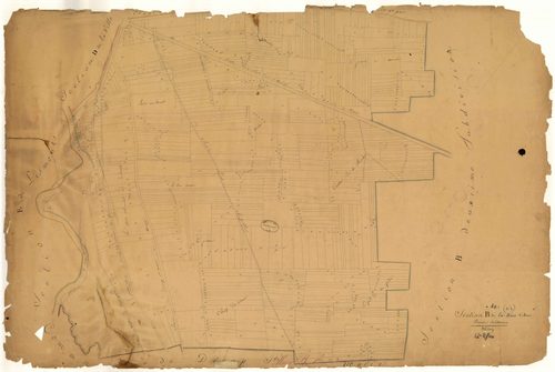 Méry-sur-Seine, section B dite de la Route d'Azeis, feuille n° 1