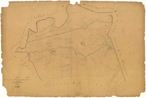 Méry-sur-Seine, section C dite des Prés de Châtres, feuille n° 1