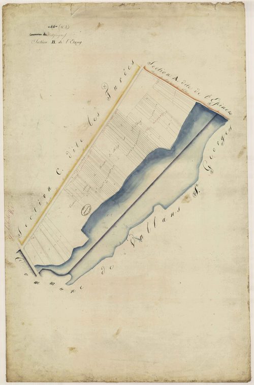 Mesgrigny, section B dite de l'étang
