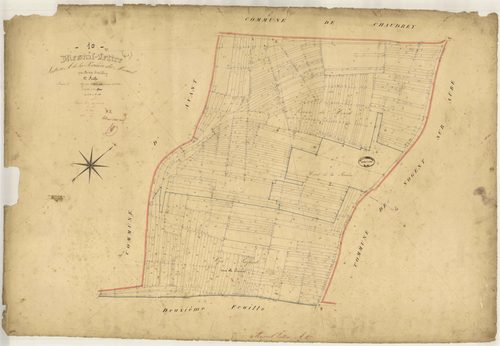 Mesnil-Lettre, section A dite la Perrière du Mesnil, feuille n° 1