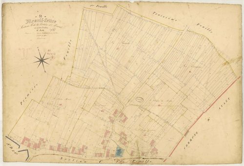 Mesnil-Lettre, section B dite la Perrière d'Avant, feuille n° 4