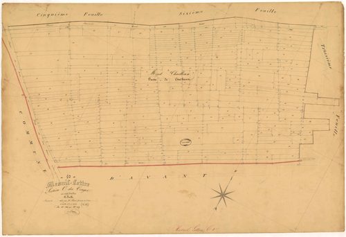Mesnil-Lettre, section C dite des Conges, feuille n° 4