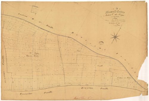Mesnil-Lettre, section C dite des Conges, feuille n° 7
