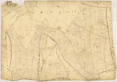 Mesnil-Saint-Loup, section D dite du village, feuille n° 1