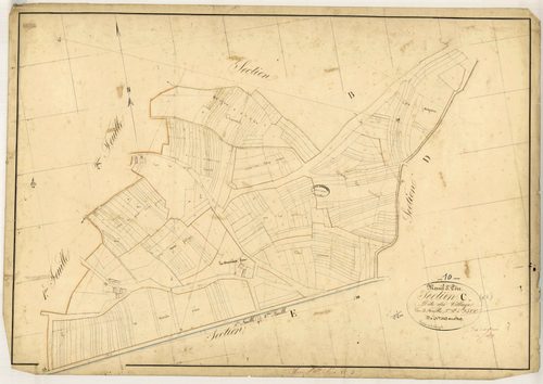 Mesnil-Saint-Père, section C dite du village, feuille n° 3