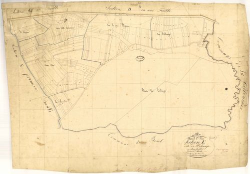 Mesnil-Saint-Père, section E dite de l'échange, feuille n° 2