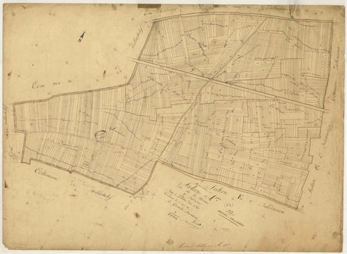 Mesnil-Sellières, section A dite de la Merne, feuille n° 1