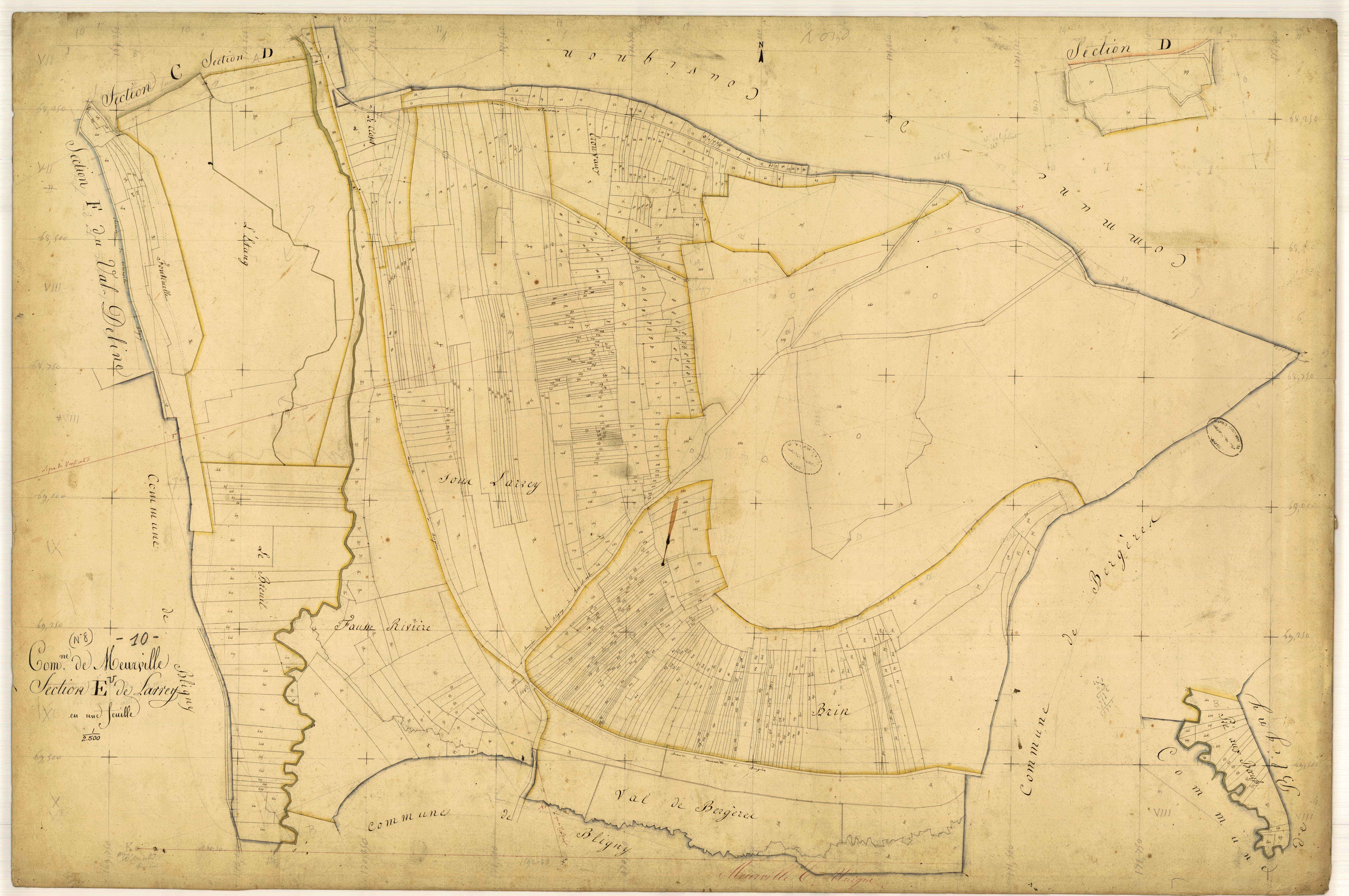 Meurville, section E dite de Larrey