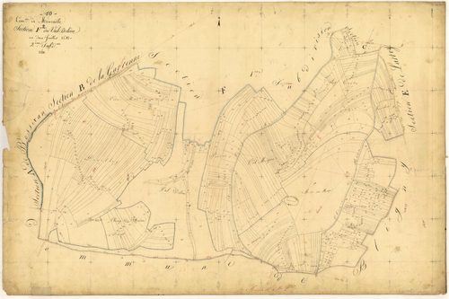 Meurville, section F dite du Val Deline, feuille n° 2