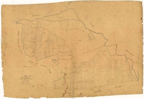 Montaulin, section B dite de la Brosse, feuille n° 1, parcelles n°1-495