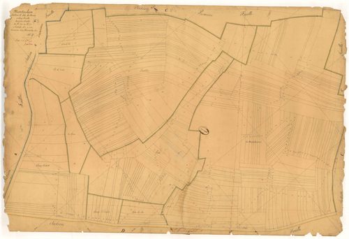 Montaulin, section C dite des Noes, feuille n° 2, parcelles n°299-707