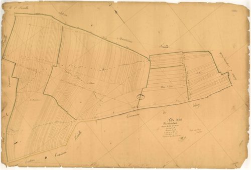 Montaulin, section C dite des Noes, feuille n° 3, parcelles n°708-904