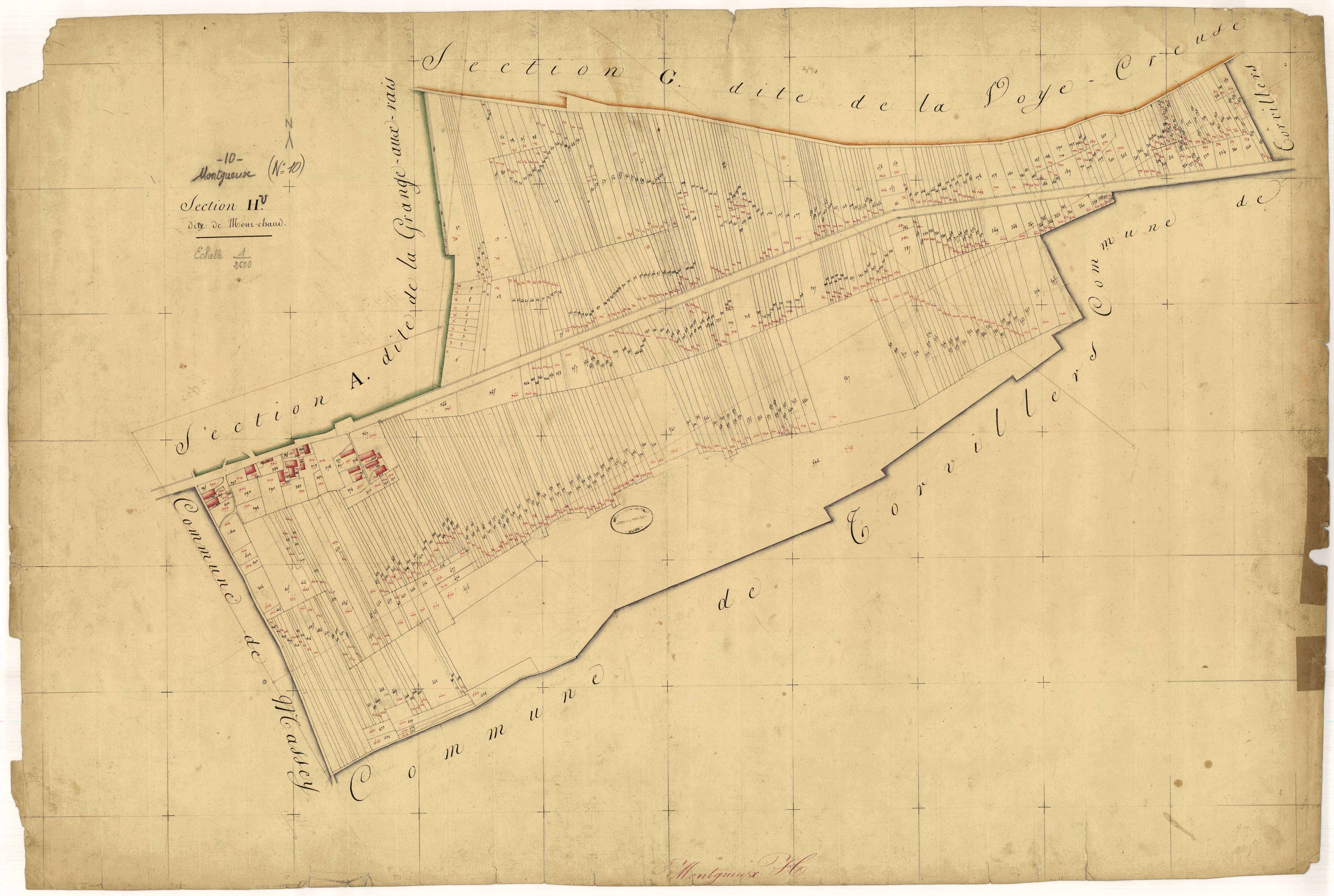 Montgueux, section H dite de Mont-Chand