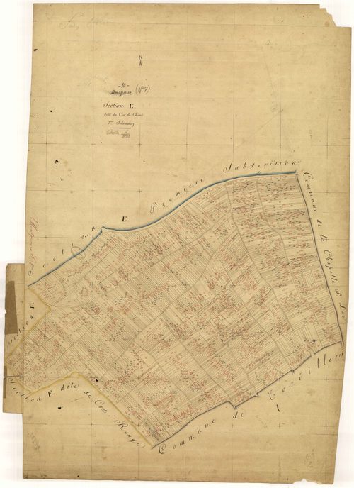 Montgueux, section E dite du Crot de Chirac, feuille n° 2