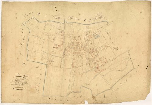 Montieramey, section B dite du village, feuille n° 2, parcelles n°541-969