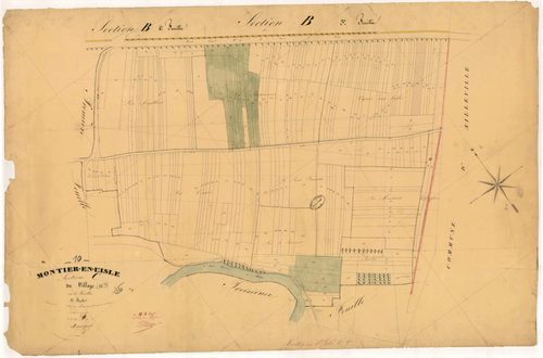 Montier-en-l'Isle, section C dite du village, feuille n°2, parcelles n°841-1067