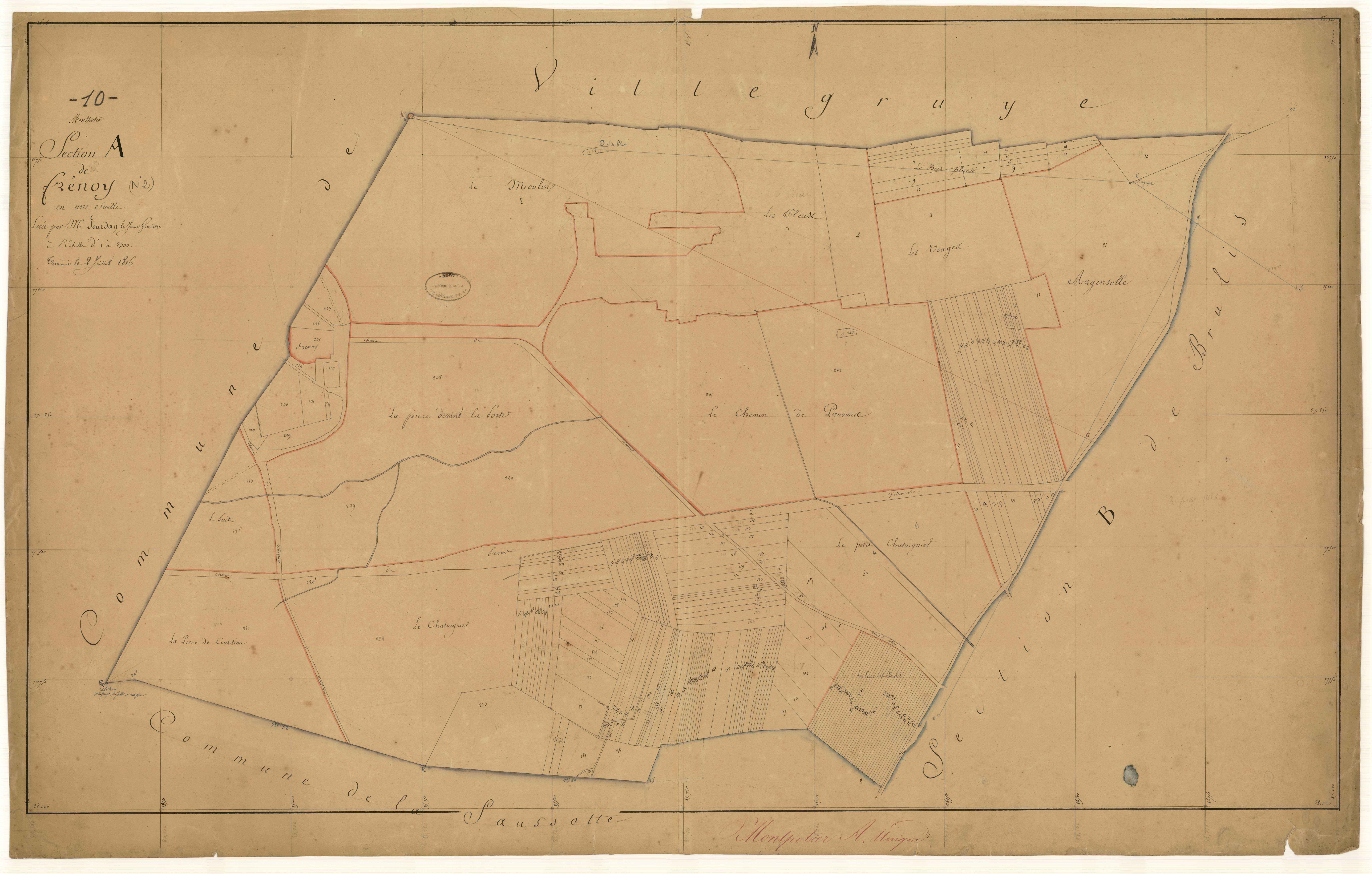 Montpothier, section A dite de Frénoy
