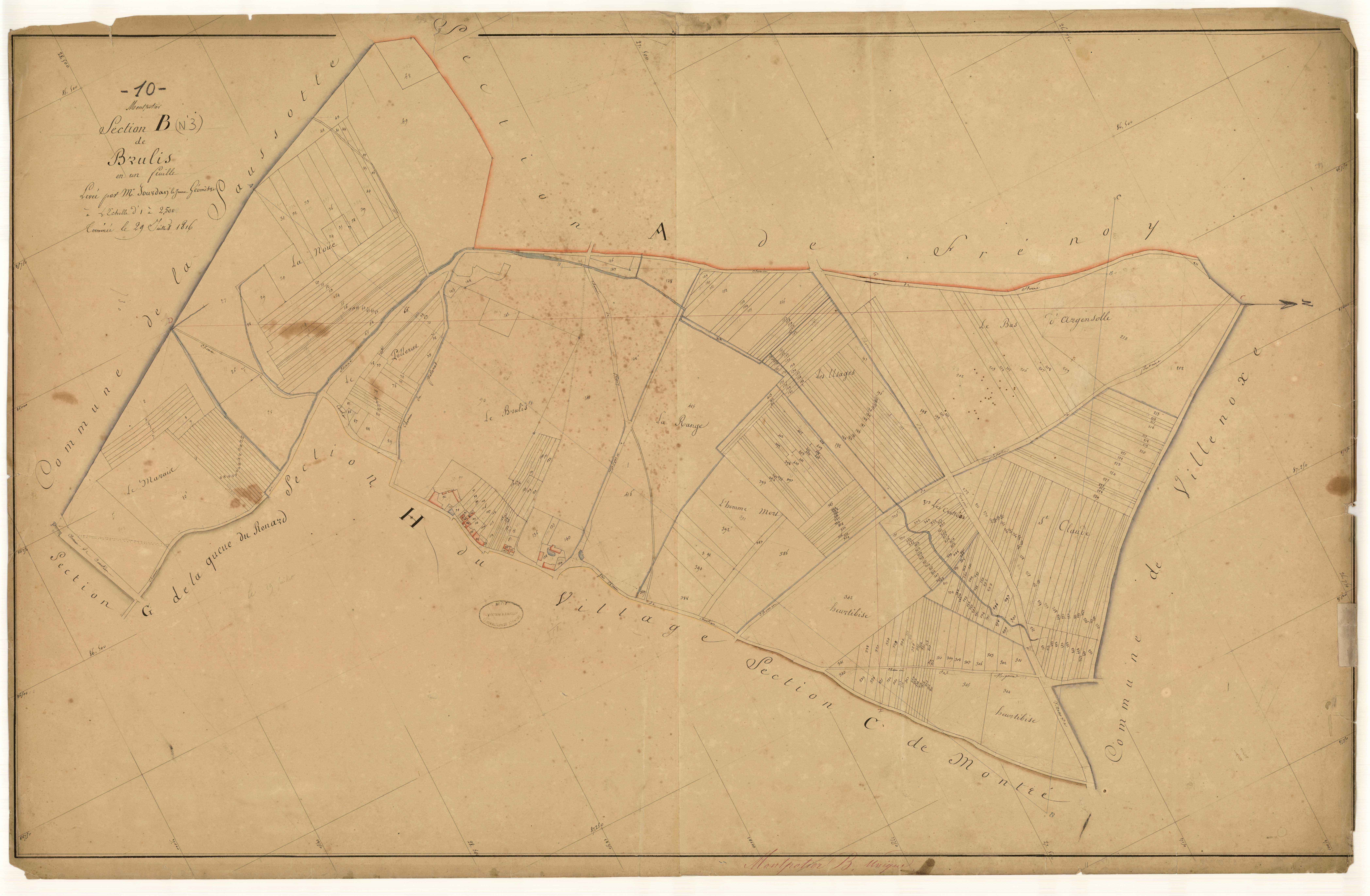 Montpothier, section B dite de Brulis