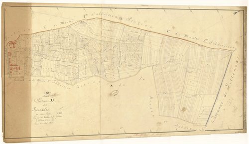 Montpothier, section D dite des Renardes