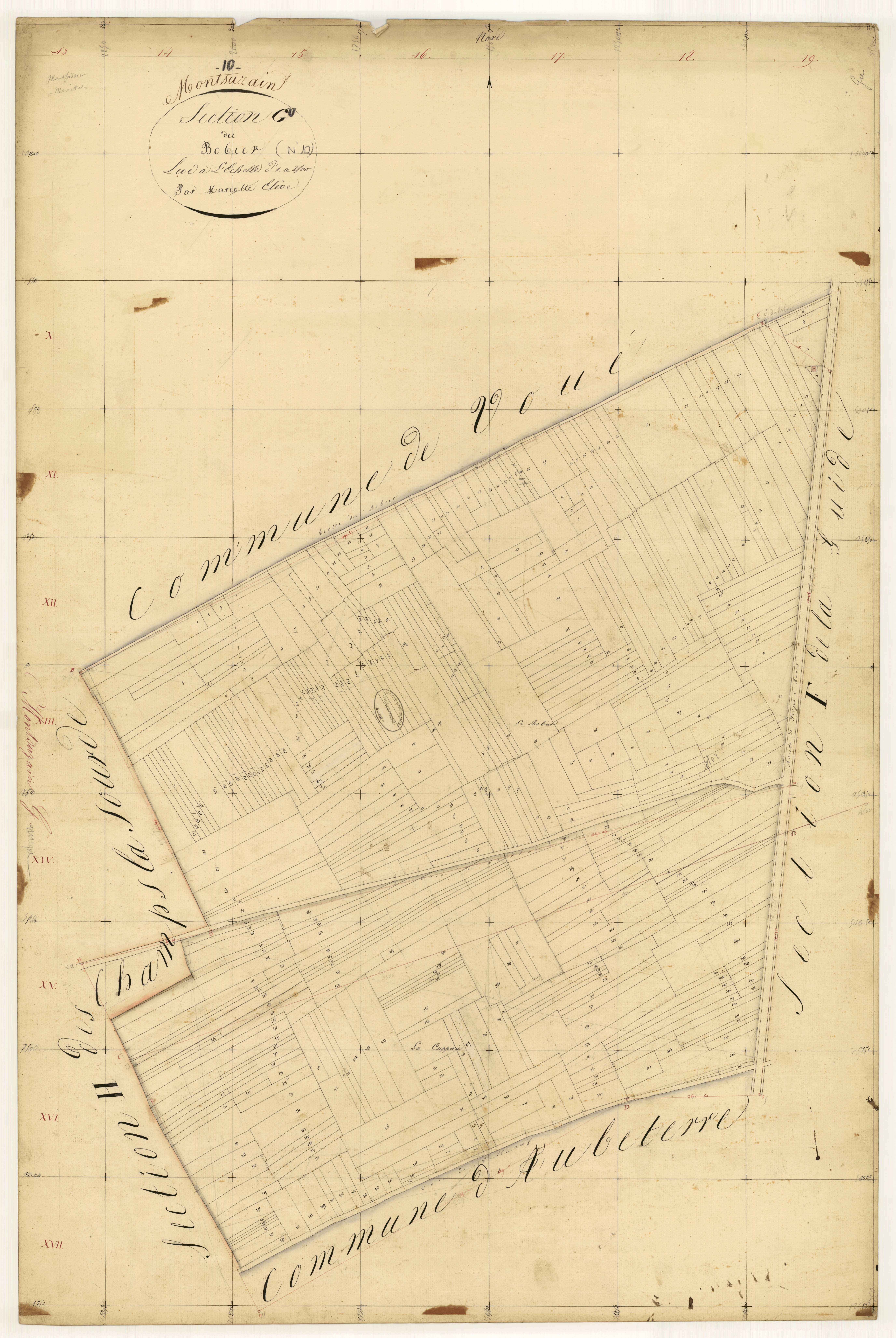 Montsuzain, section G dite du Bobier
