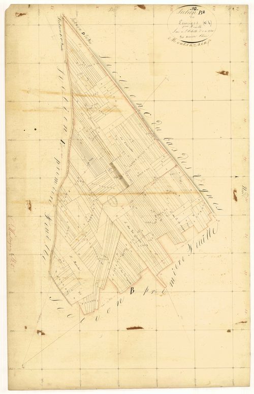 Montsuzain, section B dite des Louvières, feuille n° 2
