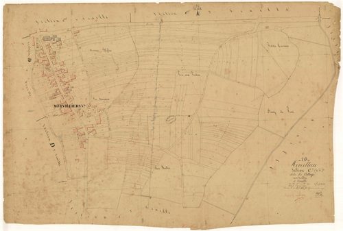 Morvilliers, section C dite du village, feuille n° 1, parcelles n°1-339