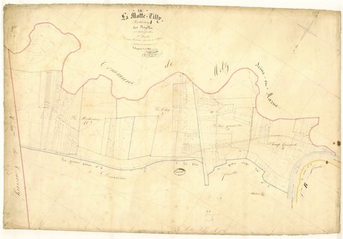 La Motte-Tilly, section A dite des Nozelles, feuille n° 1