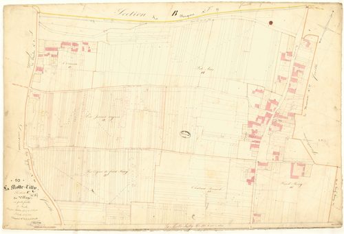 La Motte-Tilly, section C dite du village, feuille n° 3