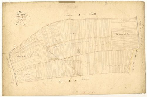 Moussey, section A dite du champ Thiébert, feuille n° 2