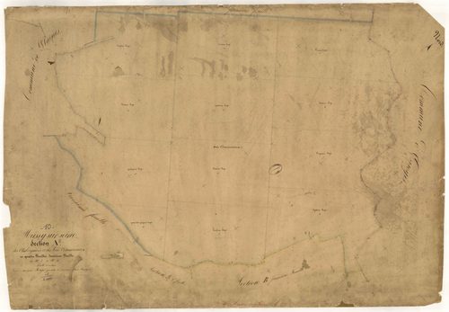 Mussy-sur-Seine, section A dite des Chalvigniers et des bois communaux, feuille n° 2, parcelles n° 5-16