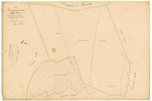 Mussy-sur-Seine, section B dite de Réveillon et des Hôtes, feuille n° 2, parcelles n°34-110
