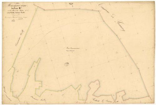 Mussy-sur-Seine, section B dite de Réveillon et des Hôtes, feuille n° 3, parcelles n°110-111