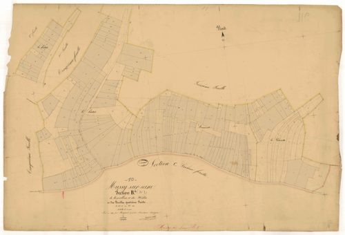 Mussy-sur-Seine, section B dite de Réveillon et des Hôtes, feuille n° 4, parcelles n°112-288